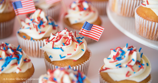 4th of July Cupcakes