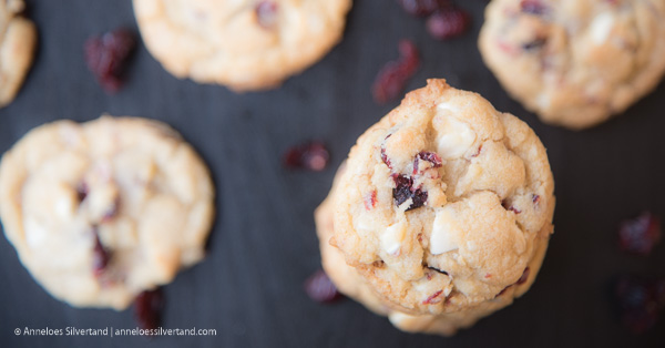 White Chocolate Cranberry Cookies