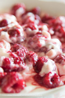Raspberry Vanilla Yoghurt