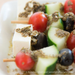 Greek Salad Skewers