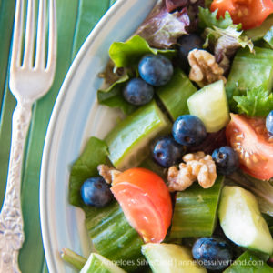 Mum's Blueberry and Walnut Salad