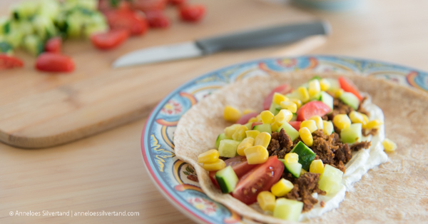 Easy Meatless Dinner Wraps